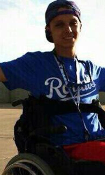 Paralyzed KC swimmer steadily turning 'haunted house' to hope
